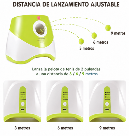 Lanzador automatico para mascotas